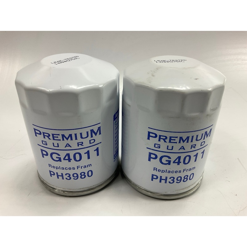(2) Premium Guard PG4011 Engine Oil Filter