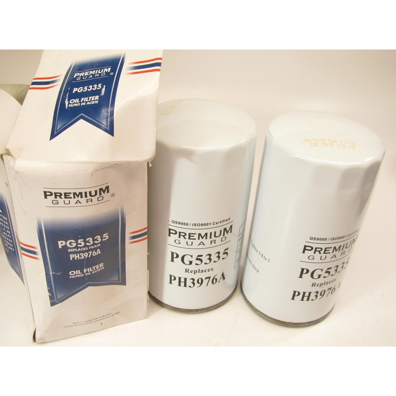 (2) Premium Guard PG5335 Engine Oil Filters