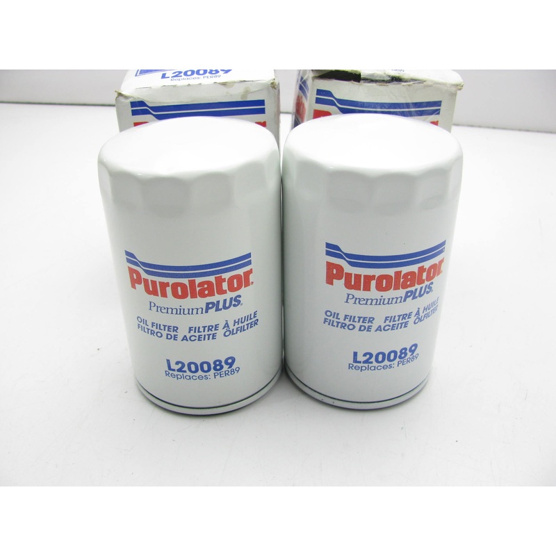 (2) Purolator L20089 Oil Filters For Deutz, Kohler, Onan Engines