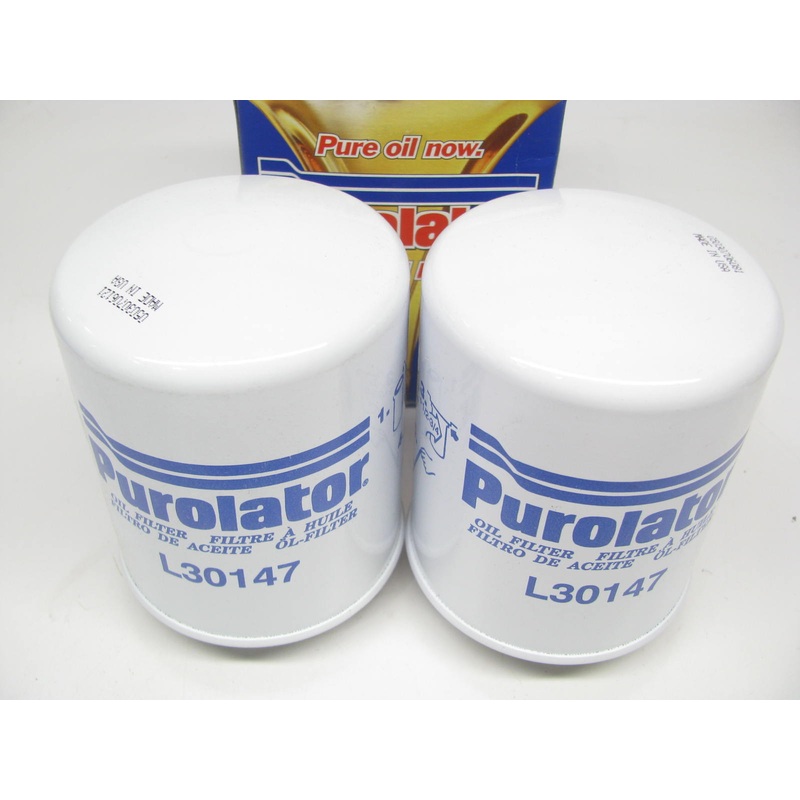 (2) Purolator L30147 HD By-Pass Oil Filters