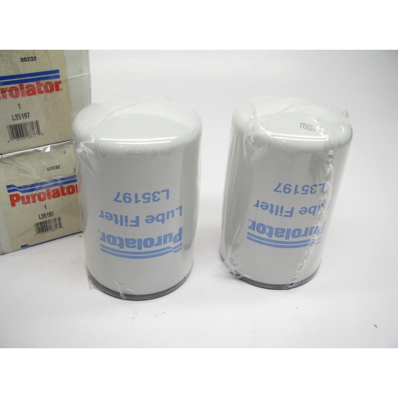 (2) Purolator L35197 Engine Oil Filters Replaces 57243 7243 LFP5757 LF463 LF3703