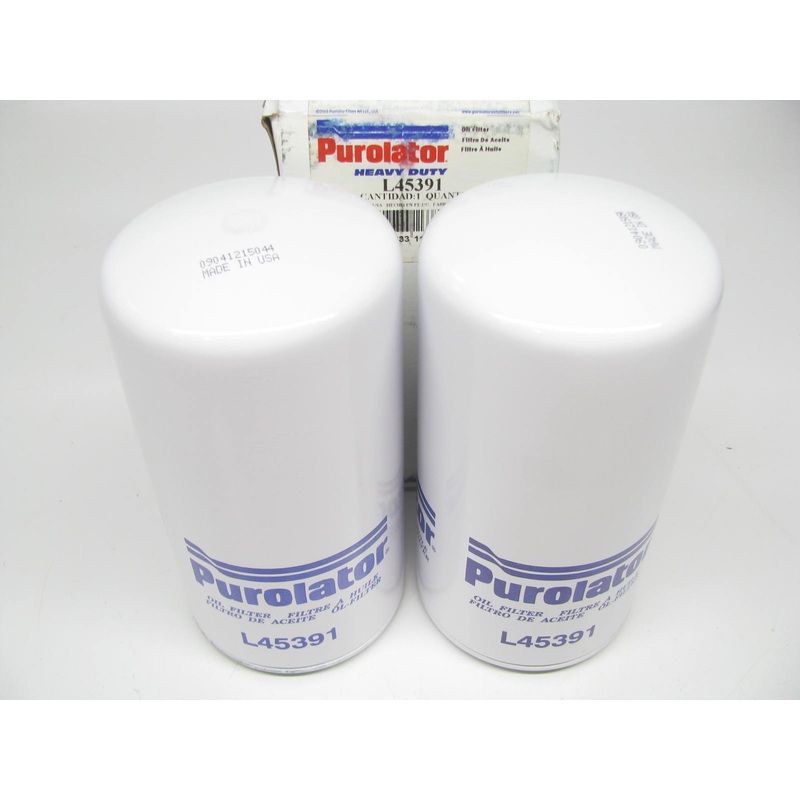 (2) Purolator L45391 Oil Filters