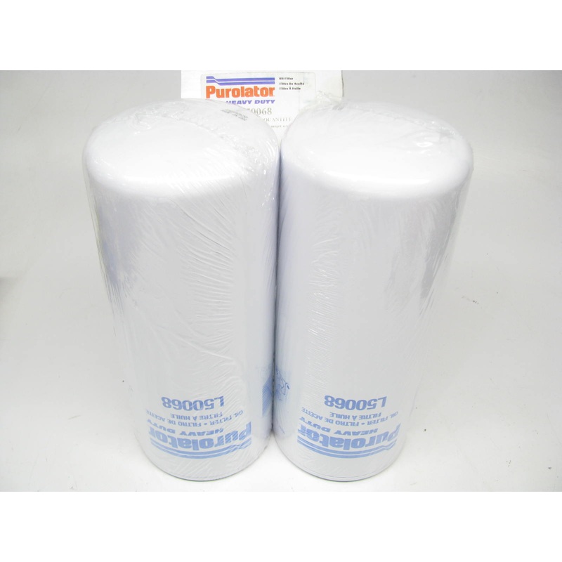 (2) Purolator L50068 HD Spin-on Oil Filters Replaces B76 B7600 BT234