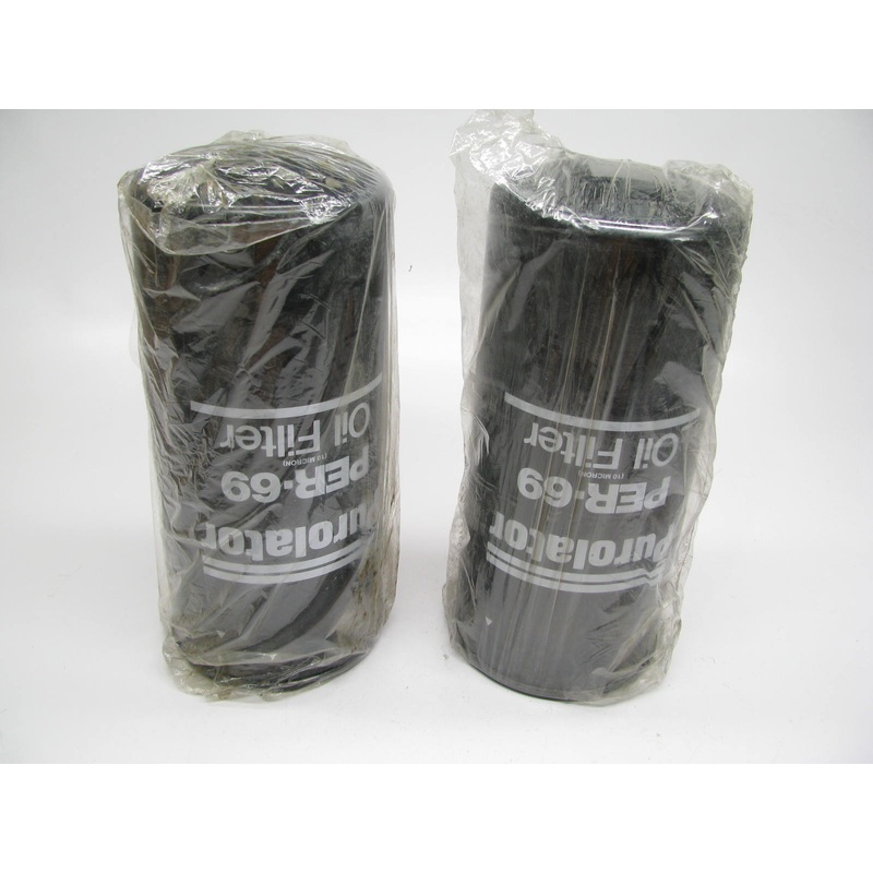 (2) Purolator PER69 Spin-On Engine Oil Filters