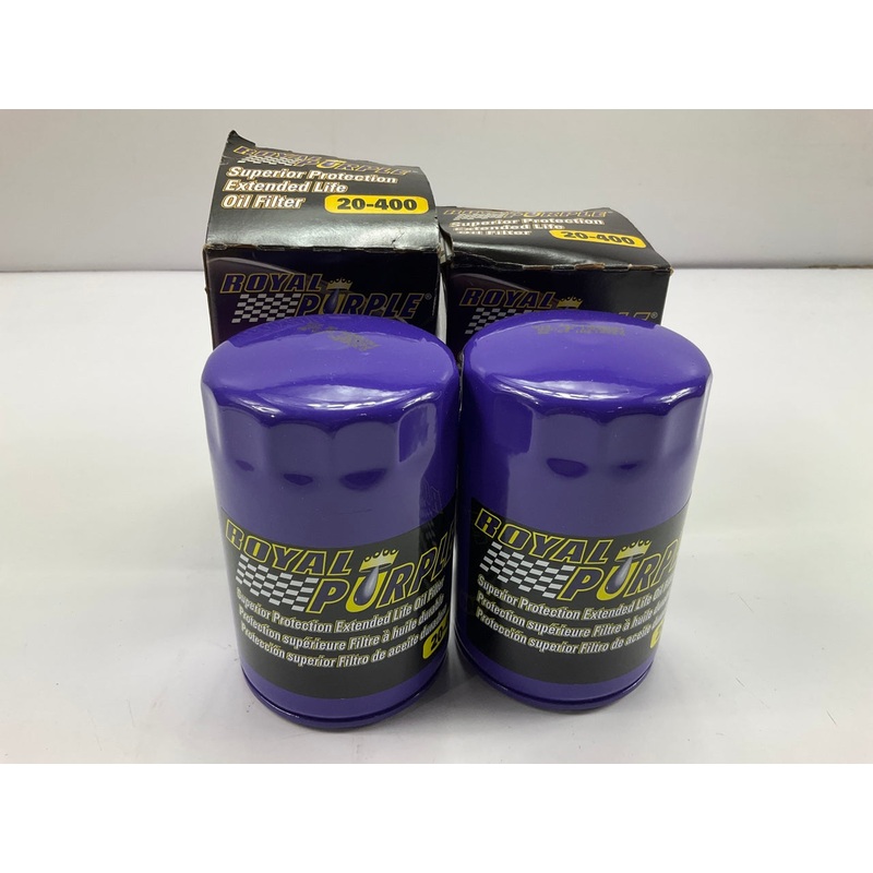 (2) Royal Purple 20-400 Oil Filters