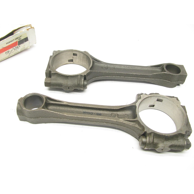 (2) Perfect Circle CR-1081 Reman Connecting Rod For 1983-1986 Jeep 2.5L-L4