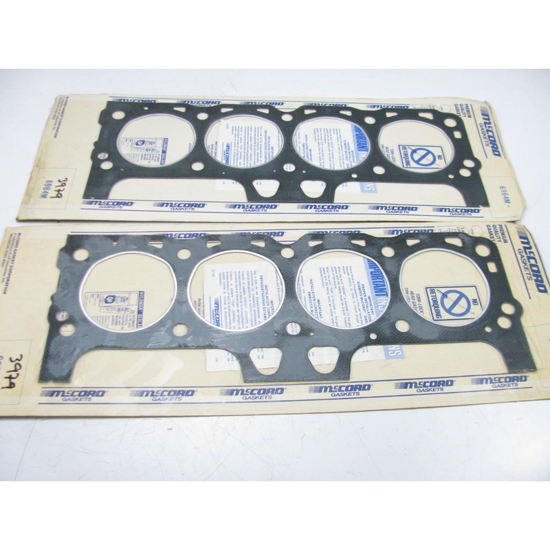 (2) Mccord 6964M Cylinder Head Gaskets PAIR - Ford 370 6.1L GAS TRUCK
