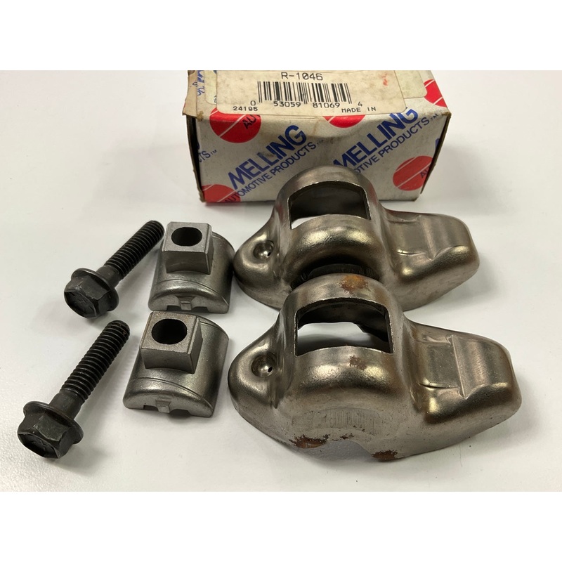 (2) Melling R-1046 Engine Rocker Arm - 1975-1995 Ford Lincoln 351M 400 460 V8
