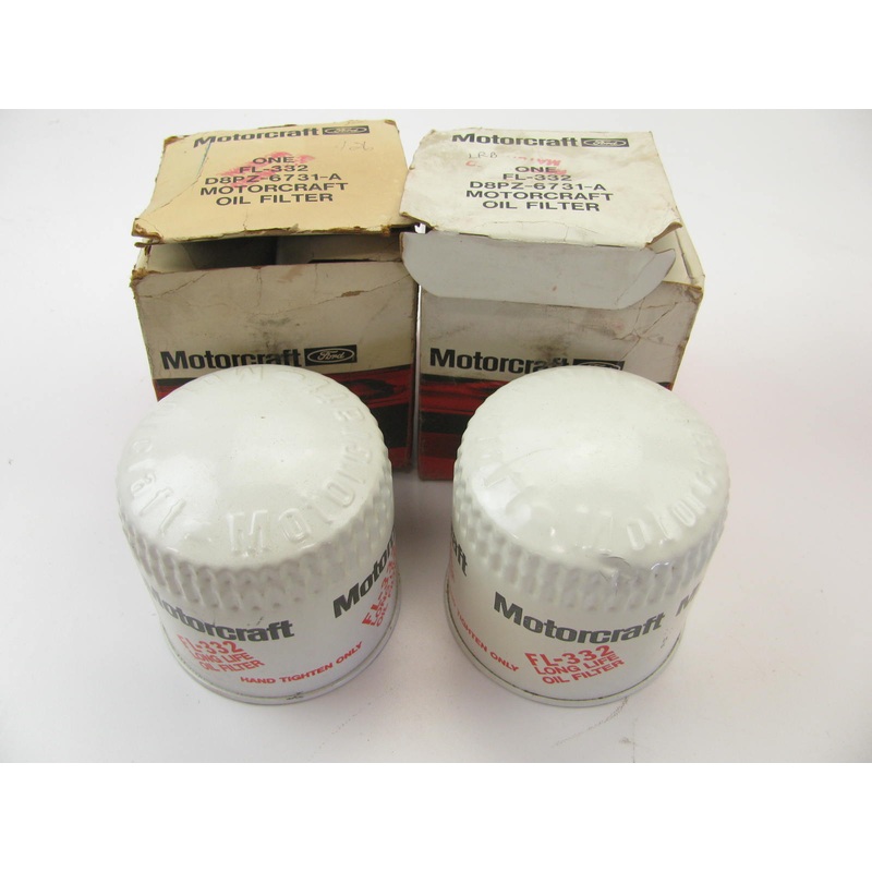 (2) Motorcraft FL-332 Oil Filter Replaces PH16 DP8Z-6731-A 57000 L34875 PH253