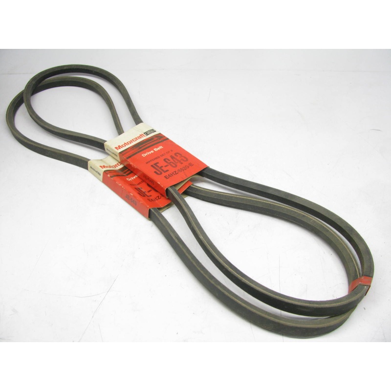 (2) Motorcraft JE643 Accessory Drive Belt-Truck V-Belt