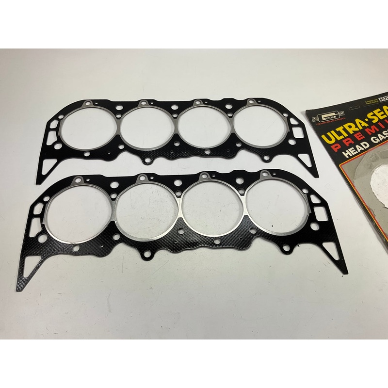 (2) Mr Gasket 5702 Cylinder Head Gaskets - BBC Big Block Chevy, 4.520'' Bore