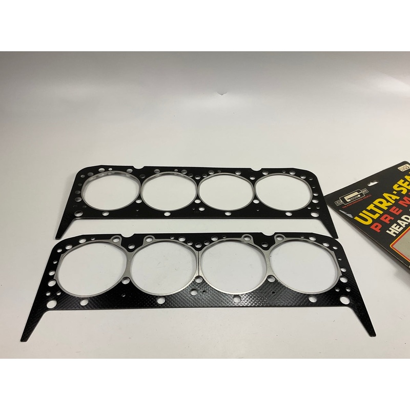 (2) Mr Gasket 5703 SBC Chevy Performance Cylinder Head Gaskets, Aluminum Heads