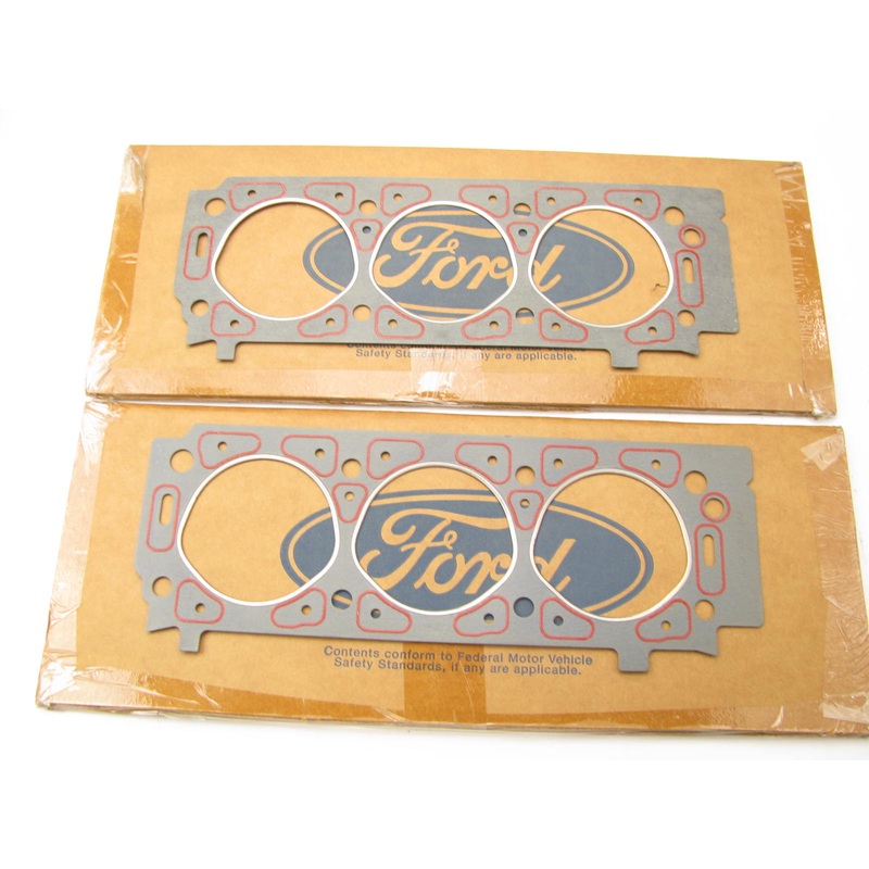 (2) NEW GENUINE OEM Ford E9DZ-6051-B Head Gaskets 86-07 Ford 3.0L VULCAN OHV V6