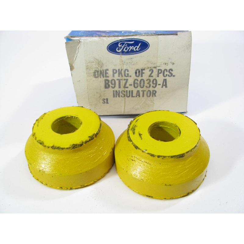(2) NEW - OEM Ford B9TZ-6039-A Transfer Case Support Stud Insulator 1973-77 F250