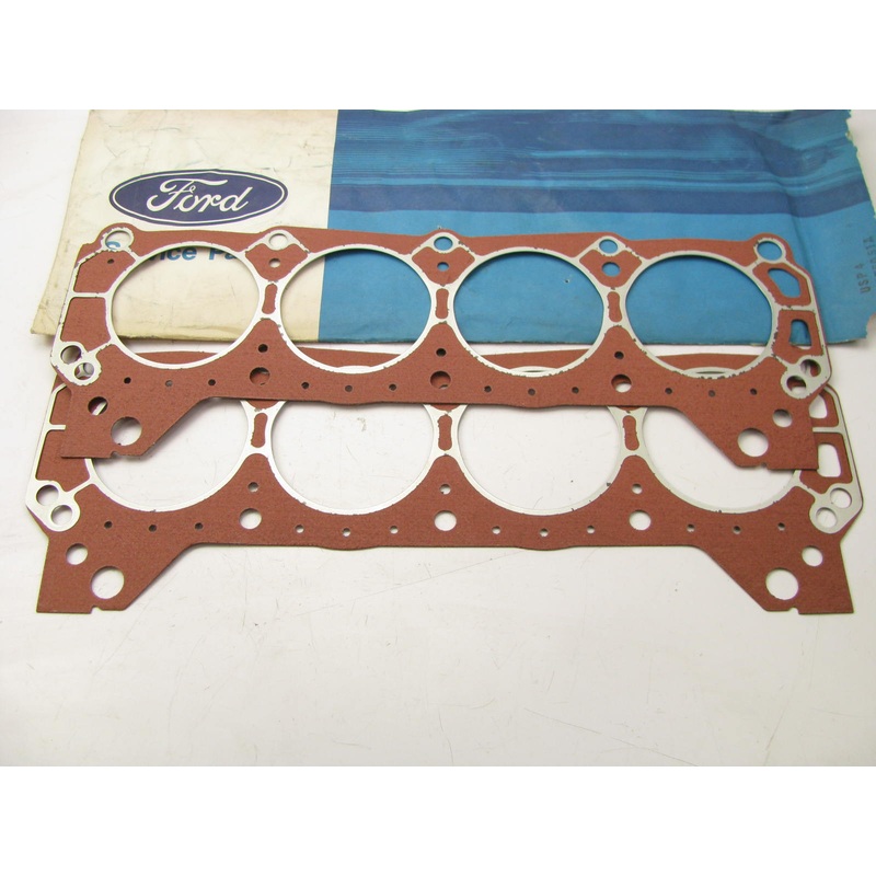 (2) NEW - OEM Ford E0SZ-6051-A Engine Cylinder Head Gaskets 1980-1982 4.2L