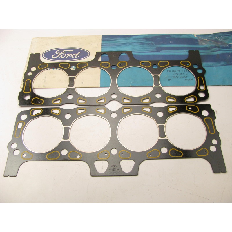 (2) NEW - OEM Ford E3HZ-6051-A Cylinder Head Gasket 1980-1991 370