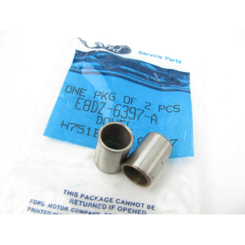(2) NEW - OEM Ford E8DZ-6397-A Front Engine Cover Dowel 1988-1995 3.8L V6