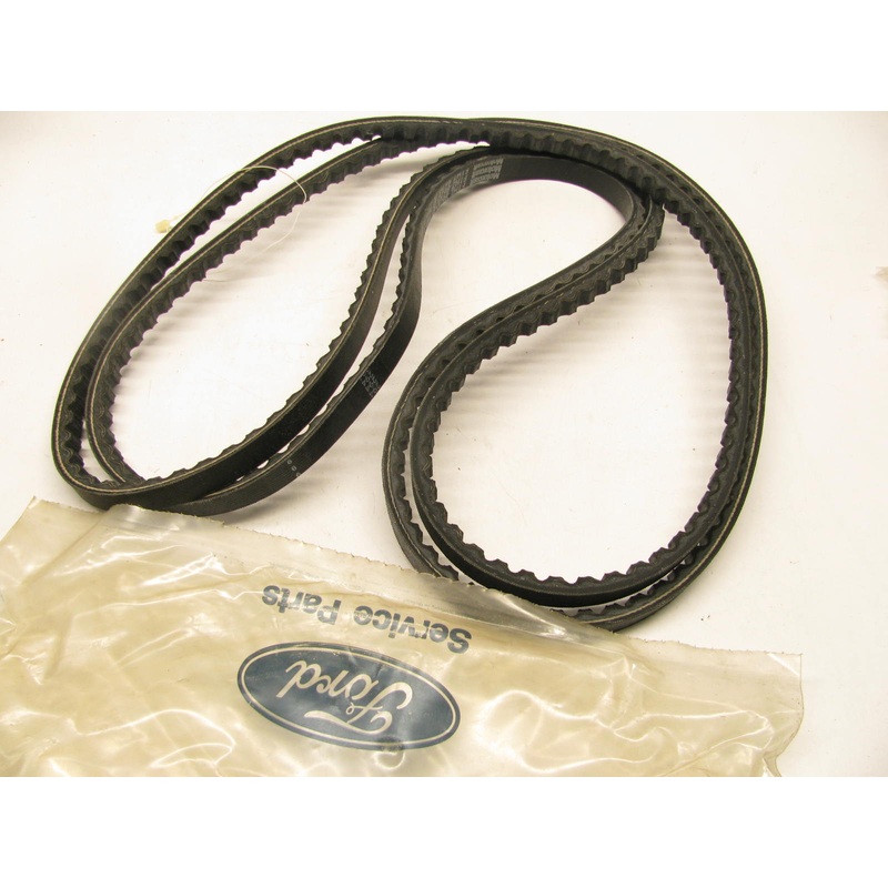 (2) NEW - OEM Ford F1HZ-8620-D Accessory Drive Belt - 0.53'' X 58.50'' - 36 Degree