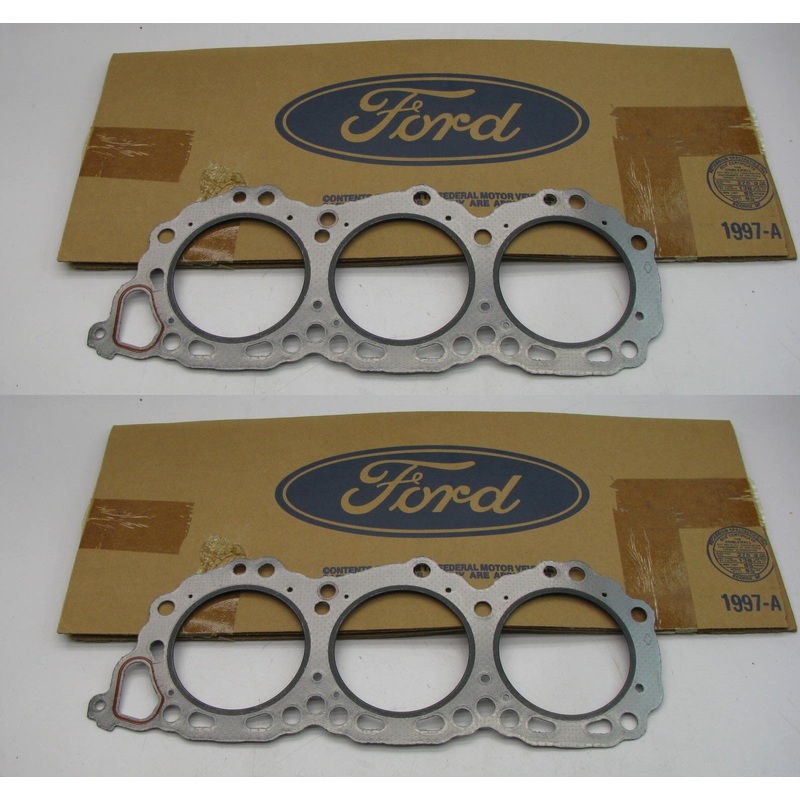 (2) New OEM Ford F4XY-6051-A Engine Cylinder Head Gaskets 94-97 Villager 3.0L V6