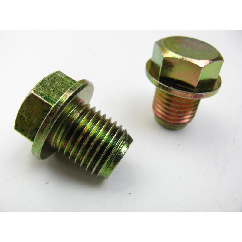 (2) NEW - OUT OF BOX 90009-PH1-000 Engine Oil Drain Plug - 14MM