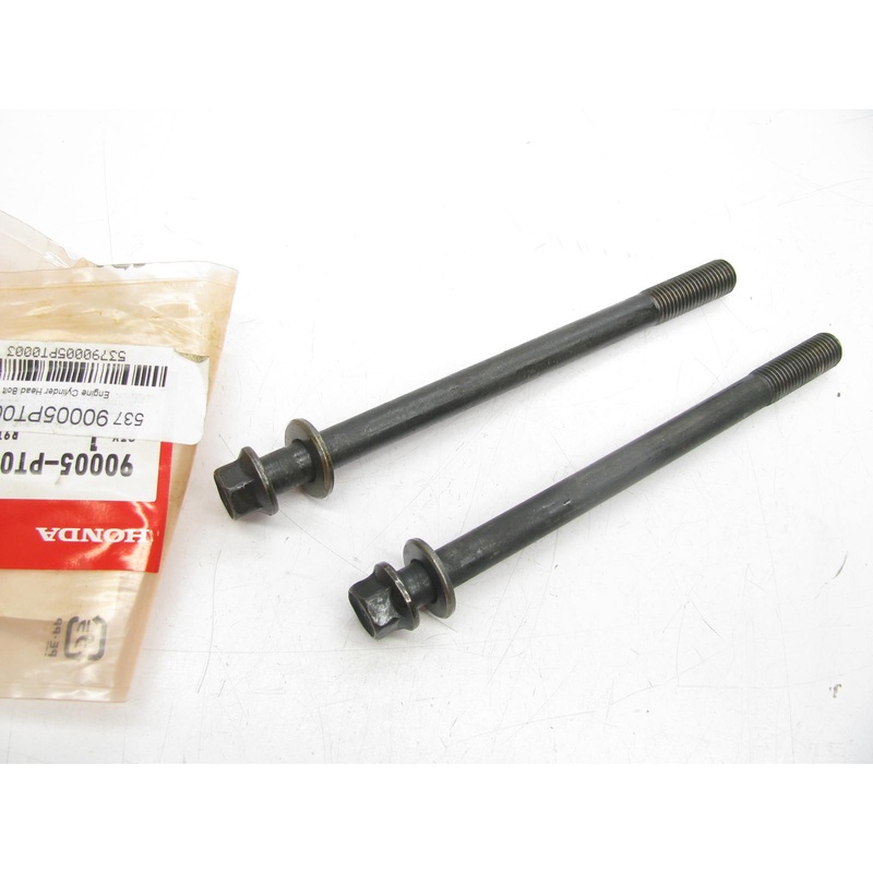 (2) OEM Genuine Honda Cylinder Head Bolt 90005-PT0-003 For Acura, Honda