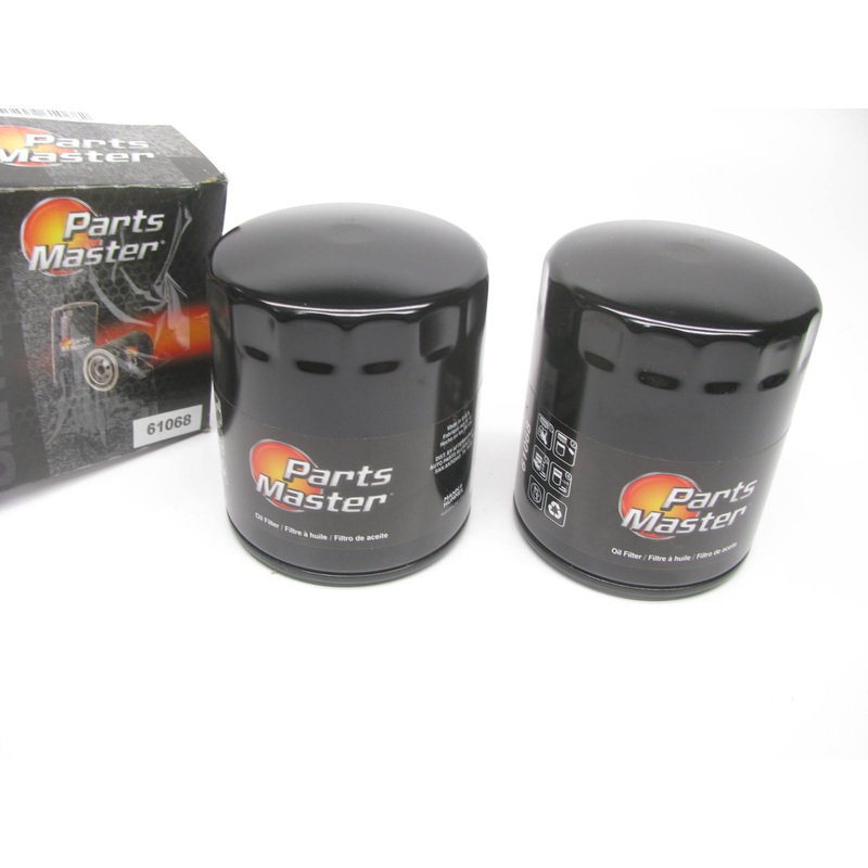 (2) Parts Master 61068 Oil Filters PH43 51521 L20081 PH253 LF520 LF689