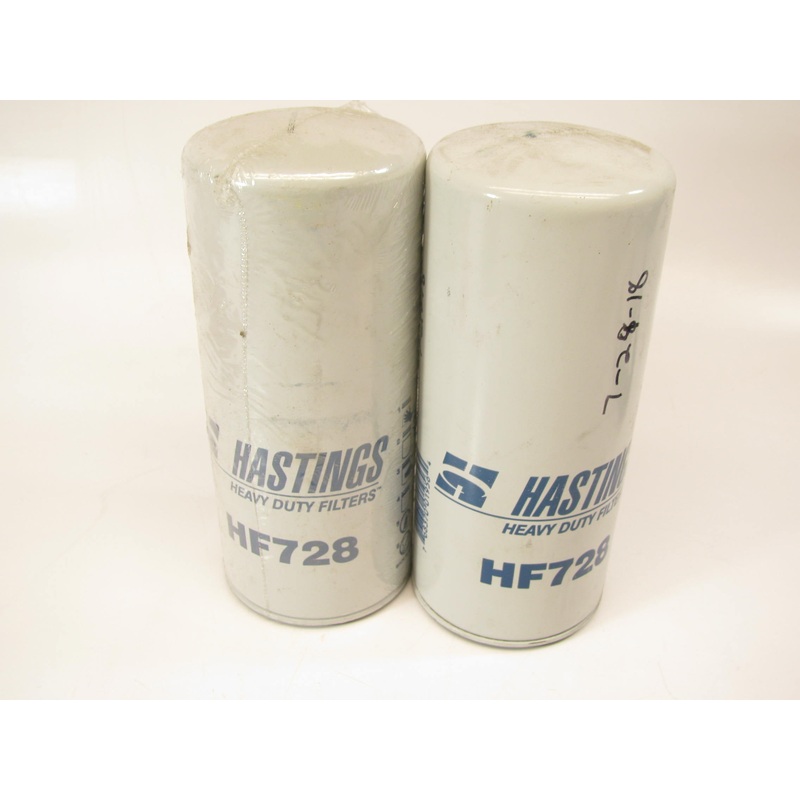 (2) Hastings HF728 Hydraulic Oil Filter Replaces P6321 51826 H40280 LFH4933