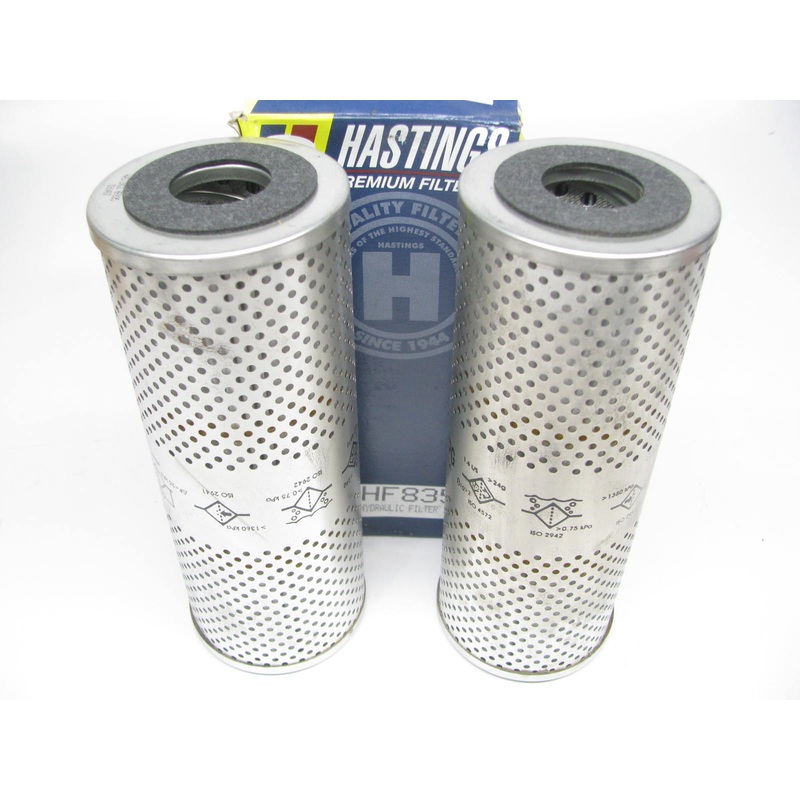 (2) Hastings HF835 Hydraulic Oil Filter Replaces PT445-MPG 85598 P167847 HF6208