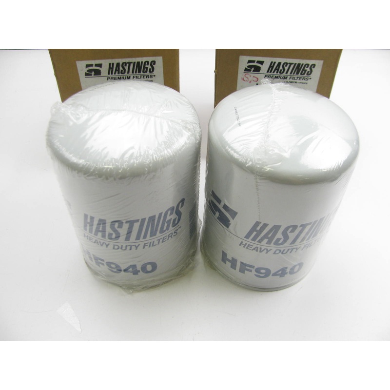 (2) Hastings HF940 Hydraulic Oil Filter Replaces P7252 57399 LFP8174 HF6777