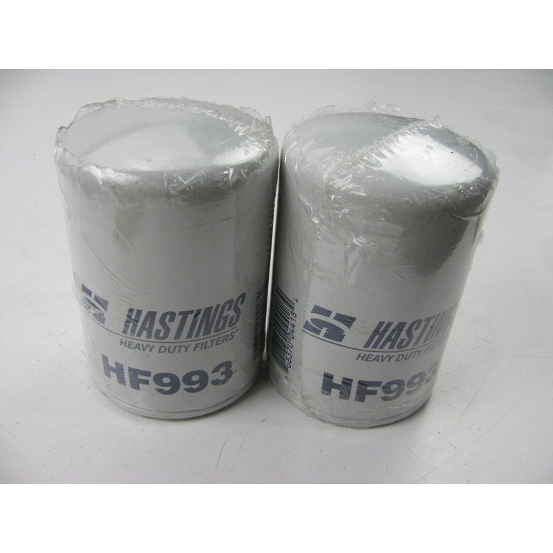 (2) Hastings HF993 Hydraulic Oil Filter Replaces BT260 60187-6 HF734 92664 P1657