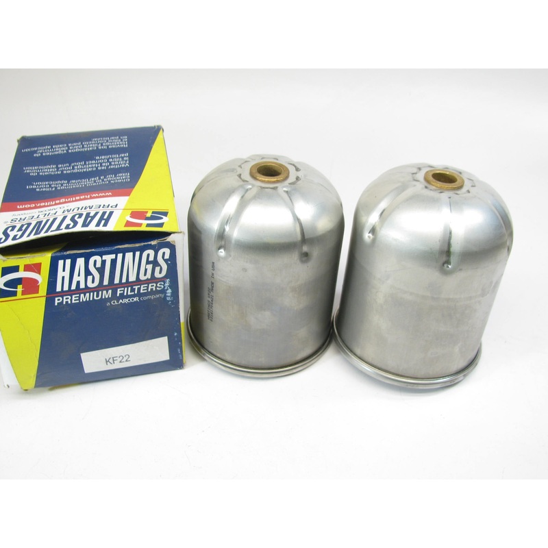 (2) Hastings KF22 Engine Centrifugal Lube Cartridge Oil Filter