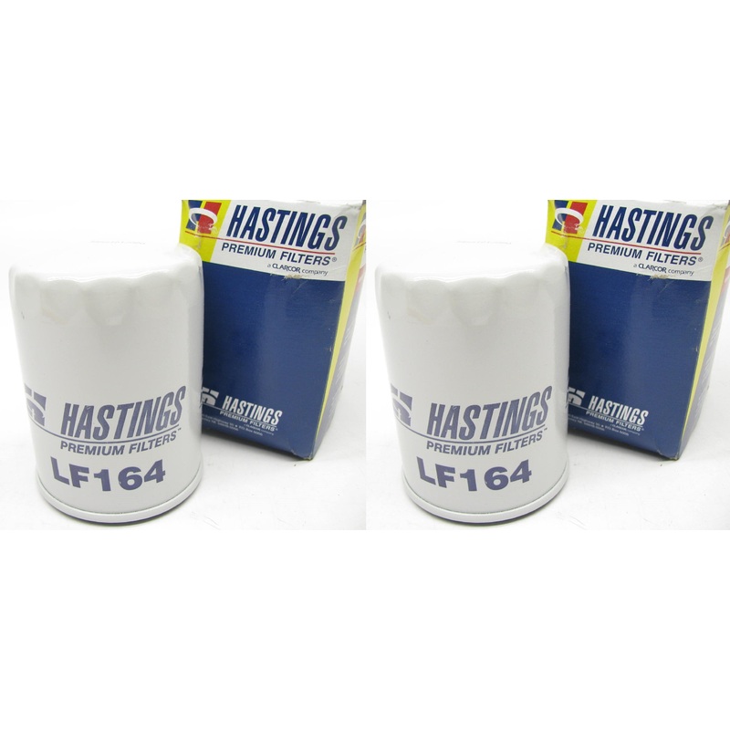(2) Hastings LF164 Engine Oil Filters - PAIR