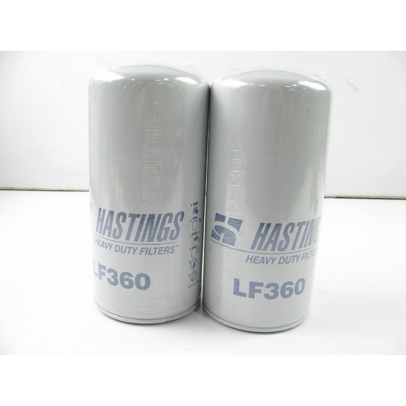 (2) Hastings LF360 Engine Oil Filter