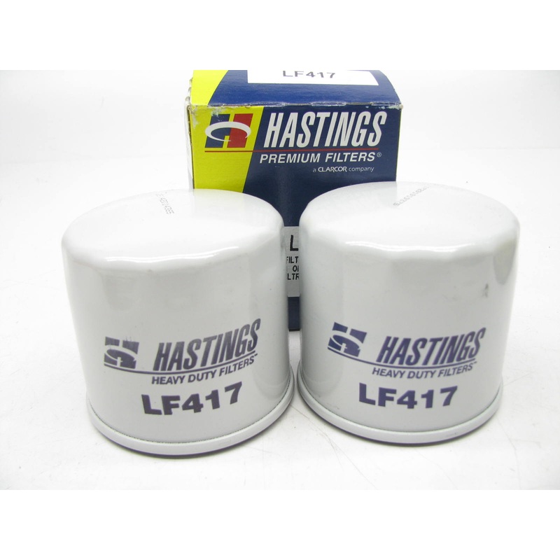 (2) Hastings LF417 Engine Oil Filter