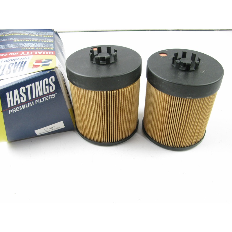(2) Hastings LF557 Oil Filter Replaces CH10857 P7233 PEL2005 51370