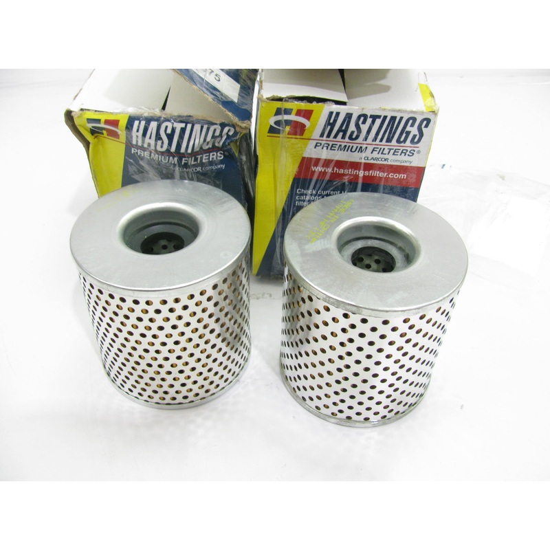 (2) Hastings LF575 Oil Filter Replaces CH1PL 51514 H20143 LF118 PT48 PF140