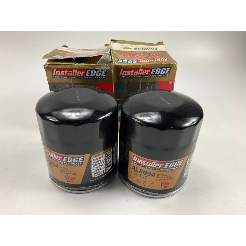 (2) Installer Edge AL8994 Engine Oil Filter