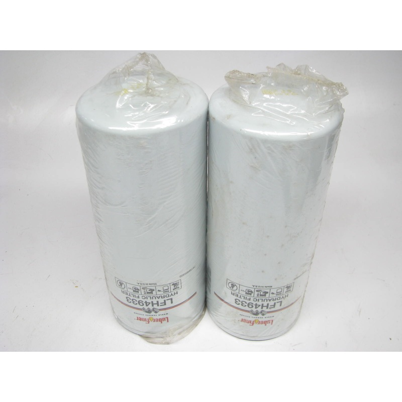 (2) Luberfiner LFH4933 Hydraulic Oil Filter Replaces 51826 H40280 LF355 P169083