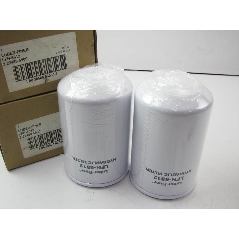 (2) Luberfiner LFH6812 Hydraulic Oil Filter Replaces P8022 51616 57606 H45261