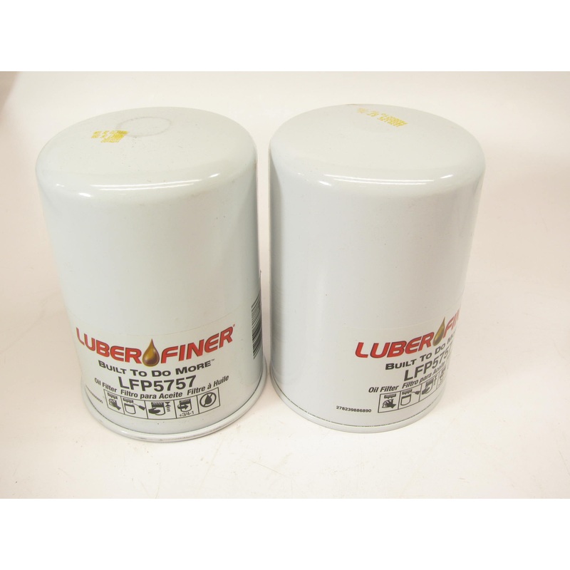 (2) Luberfiner LFP5757 Oil Filter Replaces 57243 L35197 7243 LF463 84243 LF3703