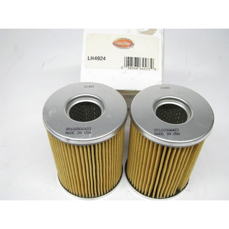 (2) Luberfiner LH4924 Hydraulic Oil Filter Replaces CH6483 51254 H30002 LH4924