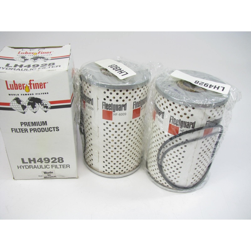 (2) Luberfiner LH4928 Hydraulic Oil Filter Replaces C4634 L30071 HF786 HF6009