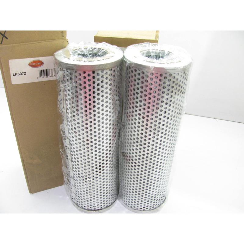 (2) Luberfiner LH5072 Hydraulic Oil Filter Replaces C6990 57128 HF845 HF6293
