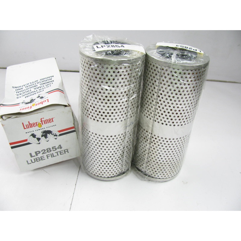 (2) Luberfiner LP2854 Oil Filter Replaces C1682 51434 HF758 HF7339 85161 PF328