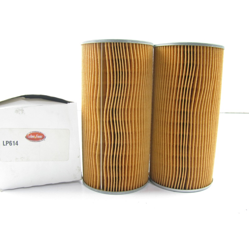 (2) Luberfiner LP614 Oil Filter For MAN & Renault Trucks