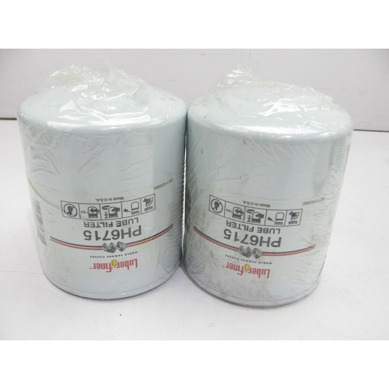 (2) Luberfiner PH6715 Engine Oil Filter