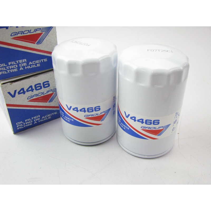 (2) Group 7 V4466 Engine Oil Filter