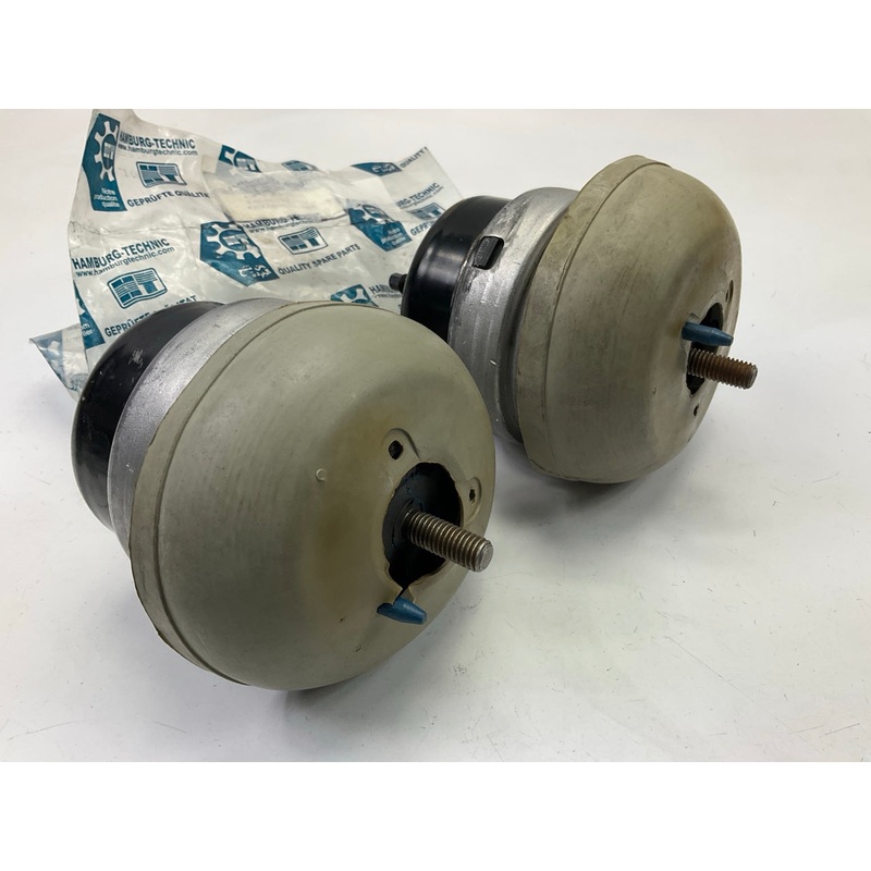 (2) Hamburg-Technic 5W4Z6038AA Front Hydraulic Engine Motor Mounts