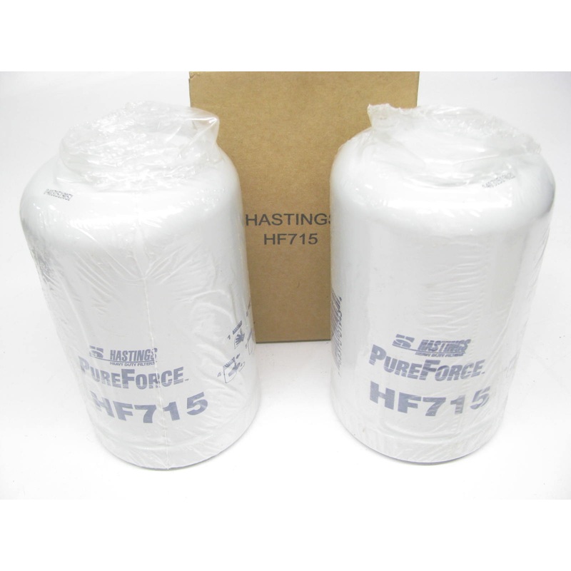 (2) Hastings HF715 Hydraulic Oil Filters Replaces P6875 51450 BT8845 HF6566