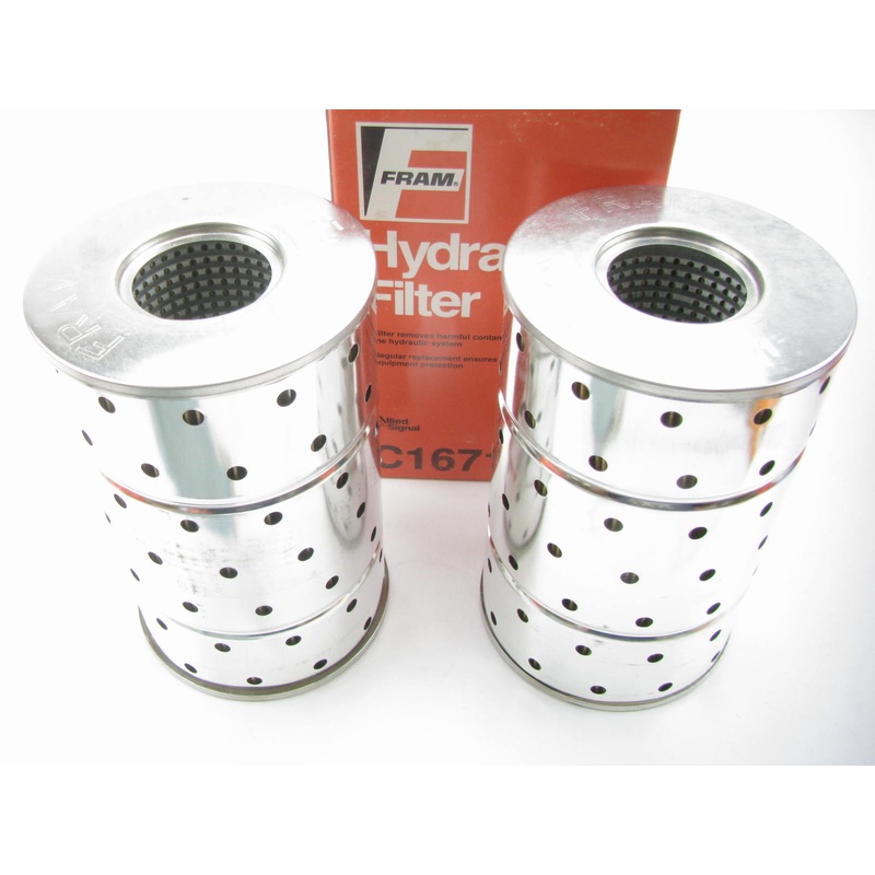 (2) Fram C1671 Hydraulic Oil Filter Replaces 1007060 50-2689T91 62427 329868